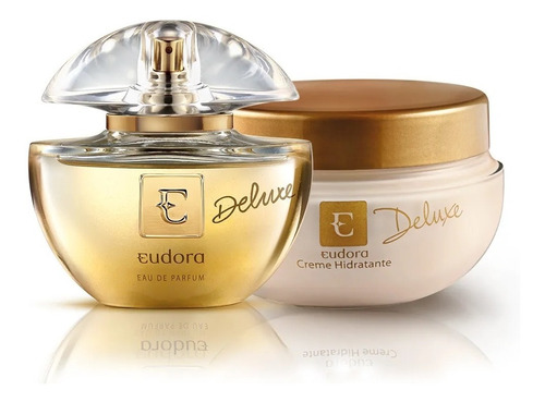 Eudora Deluxe Eau De Parfum 75ml + Hidratante Deluxe  250g.