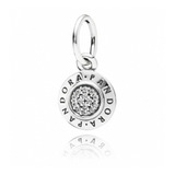 Charm,dije Pandora Signature Logo Colgante Plata925 Original