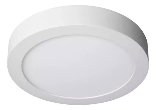 Plafón Panel Led Philips Redondo Aplicar 12w Cálido / Frío