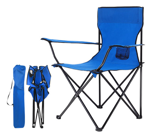 Silla Plegable Director Camping Pesca Playa Caza Porta Vaso