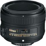 Lente / Objetiva Nikon 50mm 1.8g Envio Hoje Com Nota Fical