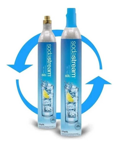 Sodastream Recarga Cambio Cilindro Purificador 60l Lelab