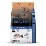 Bravery Senior Cat Herring 2 Kg 