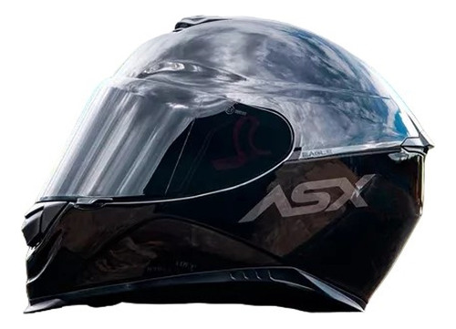 Capacete Axxis Eagle Preto Gloss Brilhante + Viseira Fumê