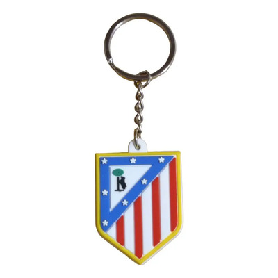 Llavero Pvc Atletico De Madrid Futbol España Rojiblanco