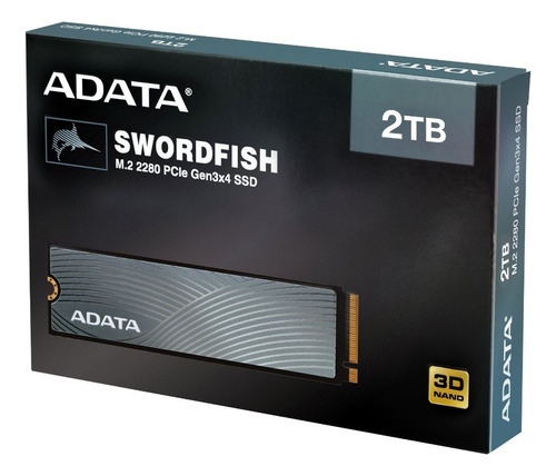 Disco Solido Ssd Adata Swordfish 2tb Nvme Pci-e Gen3x4 M.2