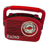 Enfeite Rádio Decorativo Vintage Resina  2002006 