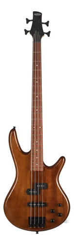 Bajo Electrico Activo Ibanez Gio Gsr200 Bwnf 4 Cuerdas Caoba Color Nogal Natural Orientación De La Mano Diestro