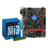 Kit Upgrade Gamer Intel I3-9100 + B250 + 8gb Ddr4 2666 