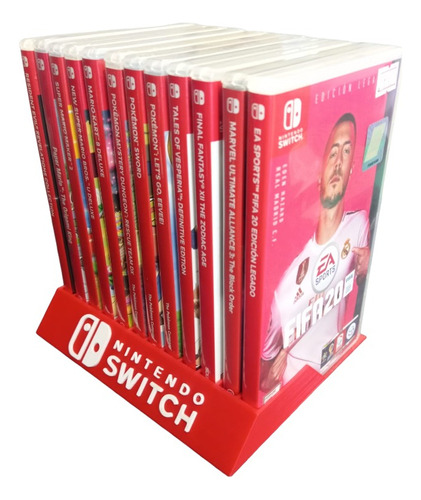 Case Suporte Para Jogos Dvd Nintendo Switch - Personalizado!