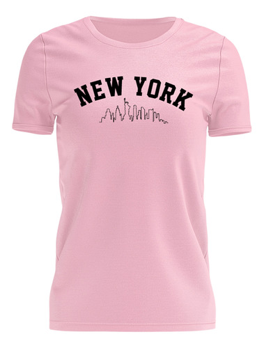 Tshirt Blusa Estampada Feminina Camiseta New York