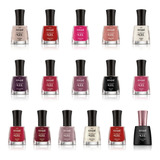 Kit Esmalte Diamond Gel Risque 15 Cores Diferentes +top Coat