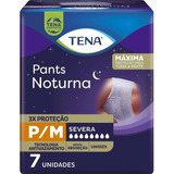 Fralda Geriátrica Tena Pants Noturna P/m Com 7 Tiras