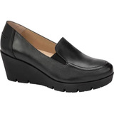Zapatos De Dama Con Plataforma Negros Manet 1050993