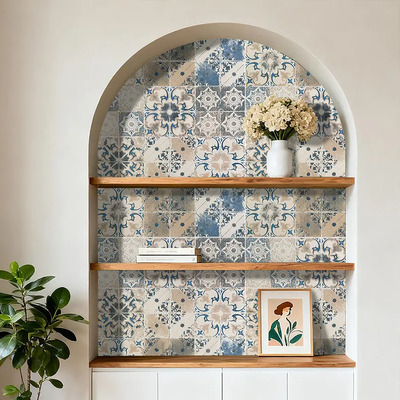 Talavera Azulejos Papel Tapiz Autoadhesivo Cocina Baño Sala
