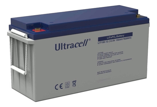 Batería Ciclo Profundo Ultracell Litio 12v 150ah Solar Ups