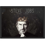 Quadro Decorativo Steve Jobs Informática Tecnologia Salas D5