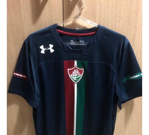 Camisa Fluminense Under Armour Original Azul M Adulto