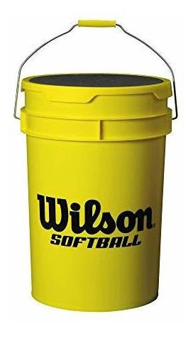 Cubo De Pelota Wilson Softball