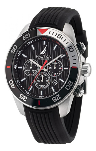 Reloj Para Hombre Nautica One Napnos301 Negro