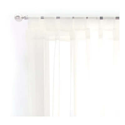 Cortinas Translúcidas Cortas Tergal Beige Vianney Tergal Beige | Meses sin interés