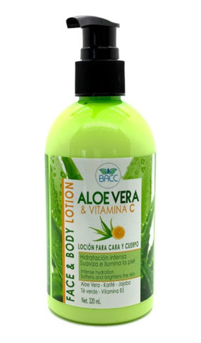 Locion Bacc Aloe Vera 320ml - mL a $78