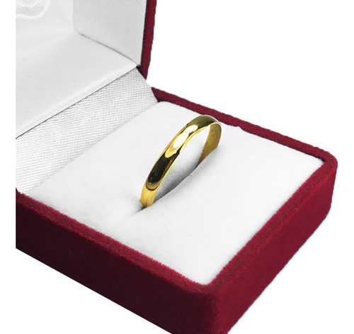 Alianza Oro 18k 2gr La Unidad Anillos Casamiento Garantia 