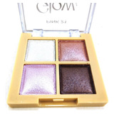 Paleta Sombras Cobrizas Metalizadas Ojos Glow Me Pink 21