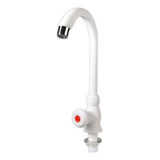 Grifo De Cocina  Monomando Aquaway Niger Aw-50 Con  Filtro De Agua  Blanco