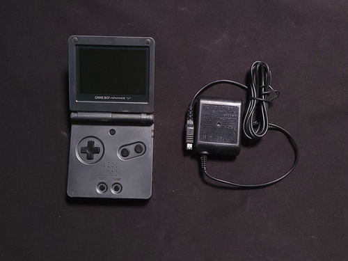 Game Boy Advance Sp Gba 2 Luz 101 Negro A