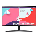 Monitor Curvo Samsung S24c366eal 24  Va Full Hd Freesync