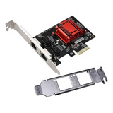 Tarjeta De Red Pcie Gigabit De Doble Puerto Dos Lan 1000m