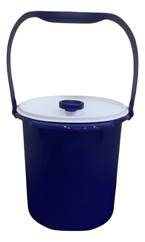 Cubeta Multiusos 5 Litros Azul Tupperware