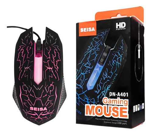 Mouse Gamer Alambrico Dn-a401 Seisa