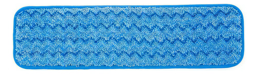 Mop De Microfibra Hygen Rubbermaid 18 / 45.7 Cm Uso Húmedo Color Azul