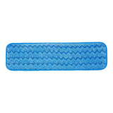 Mop De Microfibra Hygen Rubbermaid 18 / 45.7 Cm Uso Húmedo Color Azul