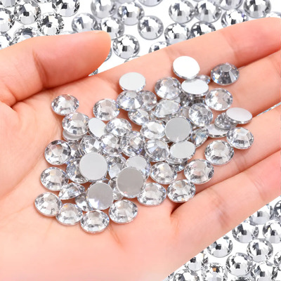 Piedras De Cristal Para Unas Decoración Resina Ss20 3000pzs Color Blanco | MercadoLibre