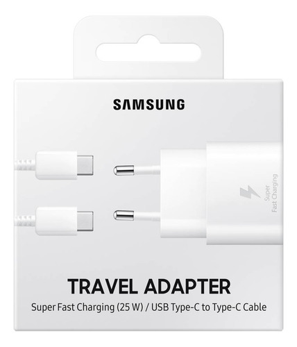 Enchufe Samsung 25w Usb C A Usb C Cable