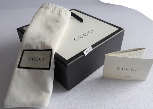 Gucci Caja Y Polvera Original Para Cinturón 18x18x7cm.#ag-10
