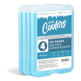 Gel Refrigerante Xl Cool Coolers - Juego De 4, Azul