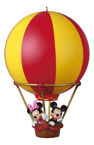 Adorno Navideño 2021, Disney Mickey Y Minnie High Flyi...