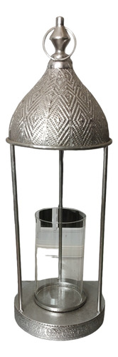 Farol Fanal Marroquí Labrado 61 Cm Altura.