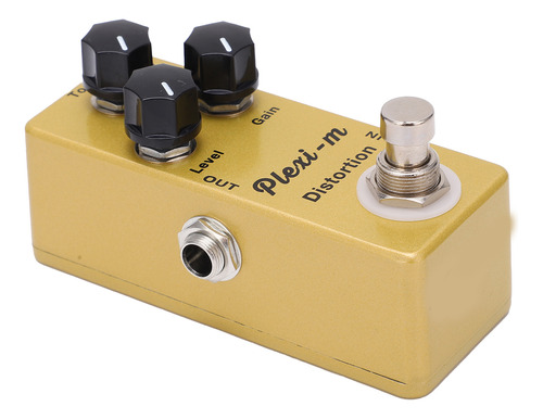 Pedal De Distorsión Fuzz Overload Para Guitarra Con Efecto M