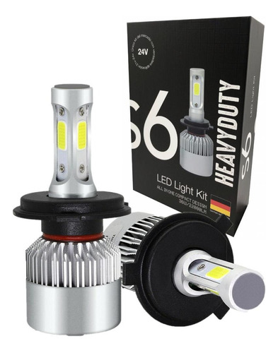 Lampara Led Cree S6 24v H4 H7 H1 Exclusivo Camiones Micros