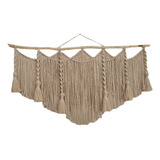 Tapiz Decorativo En Macramé 90x50cm Boho