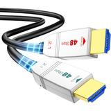 Feizlink 8k Cable Hdmi De Fibra Óptica 40ft, 48gbps Ultra Sp
