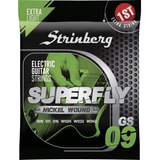 Encordoamento Para Guitarra Strinberg Gs-09 (.009-.042)