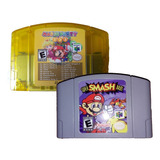 Mario Party 1 2 3 Colección + Super Smash Bros 64 N64
