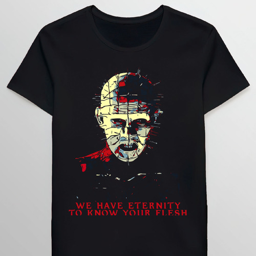 Remera Hellraiser Pinhead Eternity Quote 46036368