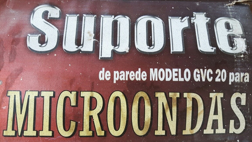 Suporte De Parede P/ Microondas Forno 